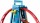 Трек Hot Wheels Track builder Тройная петля GLC96